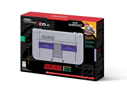 New Nintendo 3DS XL SNES Edition - Nintendo 3DS