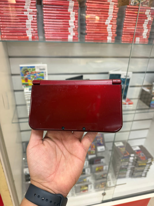 "New" Nintendo 3DS XL Red (Cosmetic Wear) - Nintendo 3DS