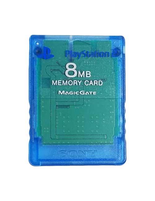 8MB Memory Card [Blue] - Playstation 2