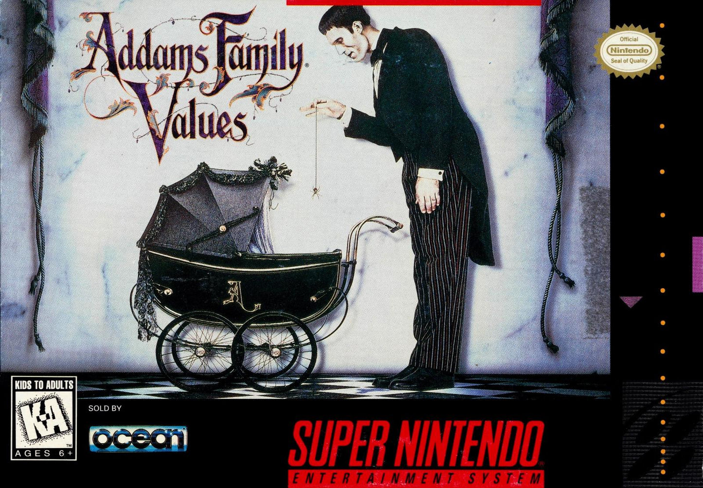 Addams Family Values - Super Nintendo