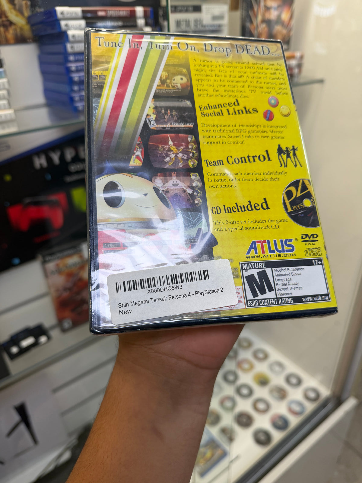 Persona 4 (Sealed) - Playstation 2