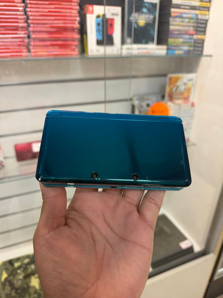 Nintendo 3DS Aqua Blue (Cosmetic Wear) - Nintendo 3DS