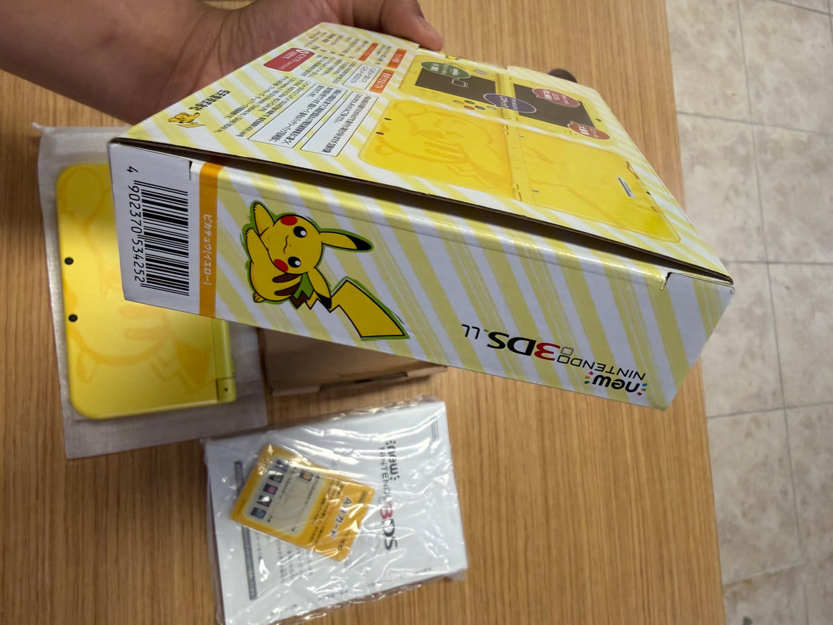 New Nintendo 3DS LL Pikachu Limited Edition (Japanese) - JP Nintendo 3DS