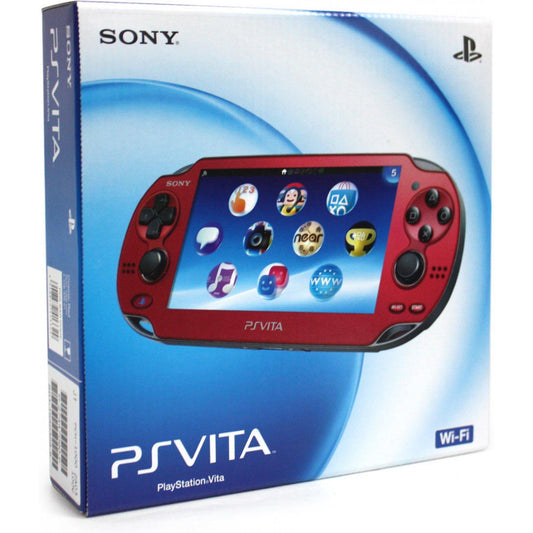 Playstation Vita Cosmic Red System - JP Playstation Vita