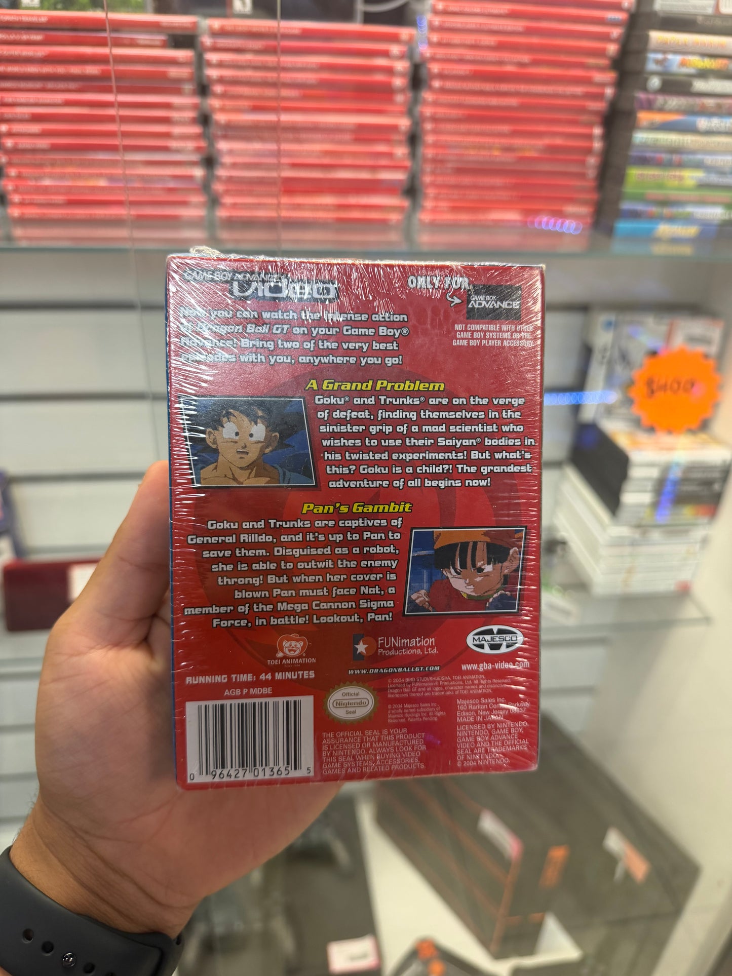 Dragon Ball GT Volume 1 (Brand New Sealed) - GameBoy Advance