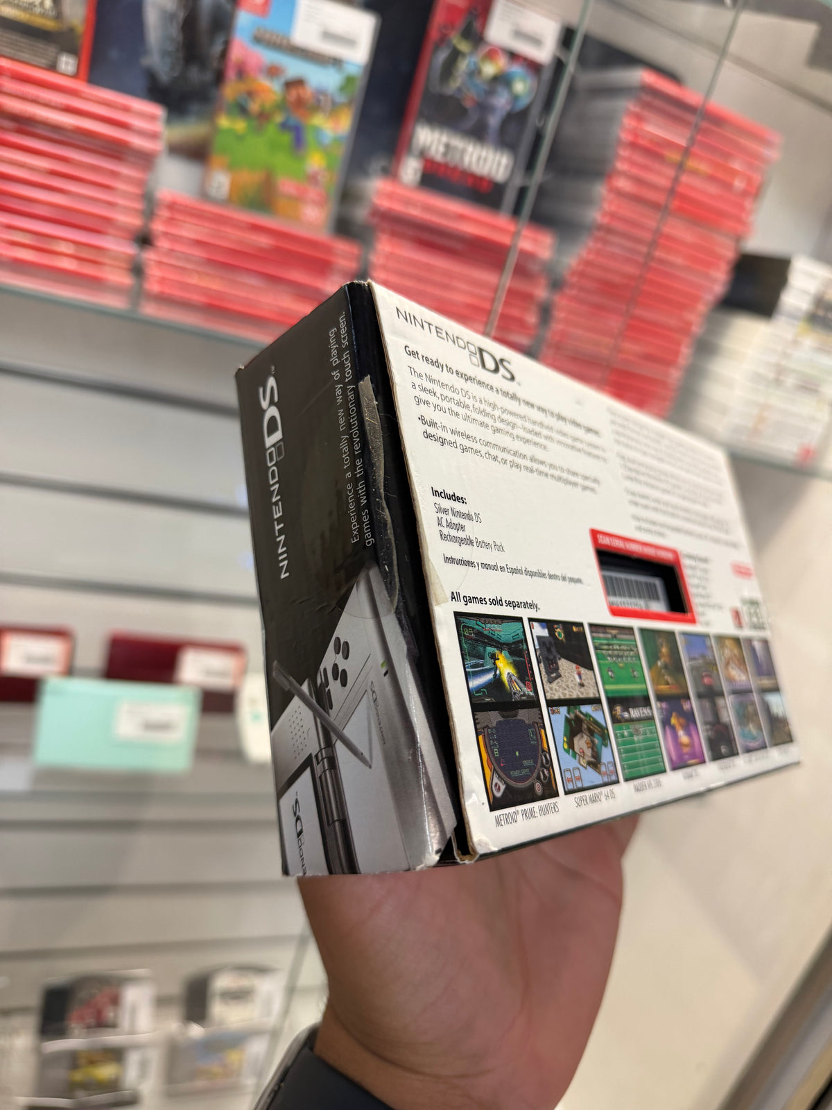 Platinum Ds System (Complete In Box) - Nintendo DS