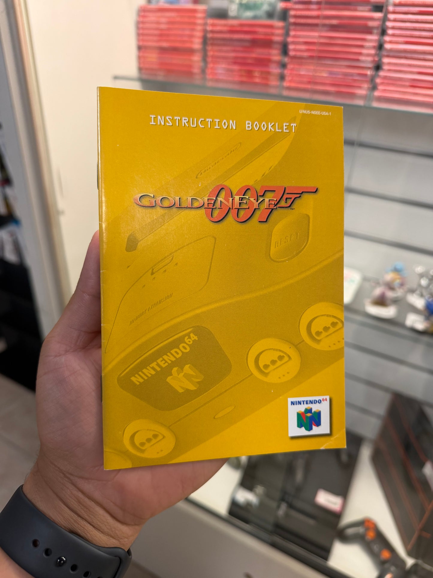 Goldeneye 007 Manual Only - Nintendo 64