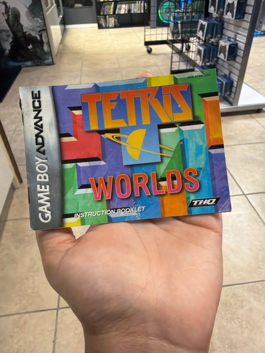 Tetris Worlds (Manual Only - GameBoy Advance