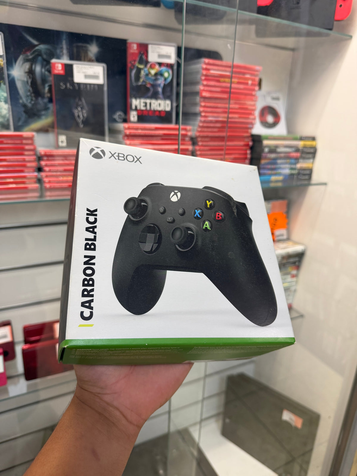 Xbox Series S/X Carbon Black Controller (Brand New) - Xbox Series X