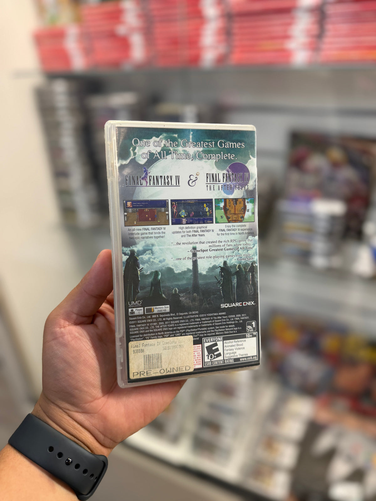 Final Fantasy IV (Complete) - PSP