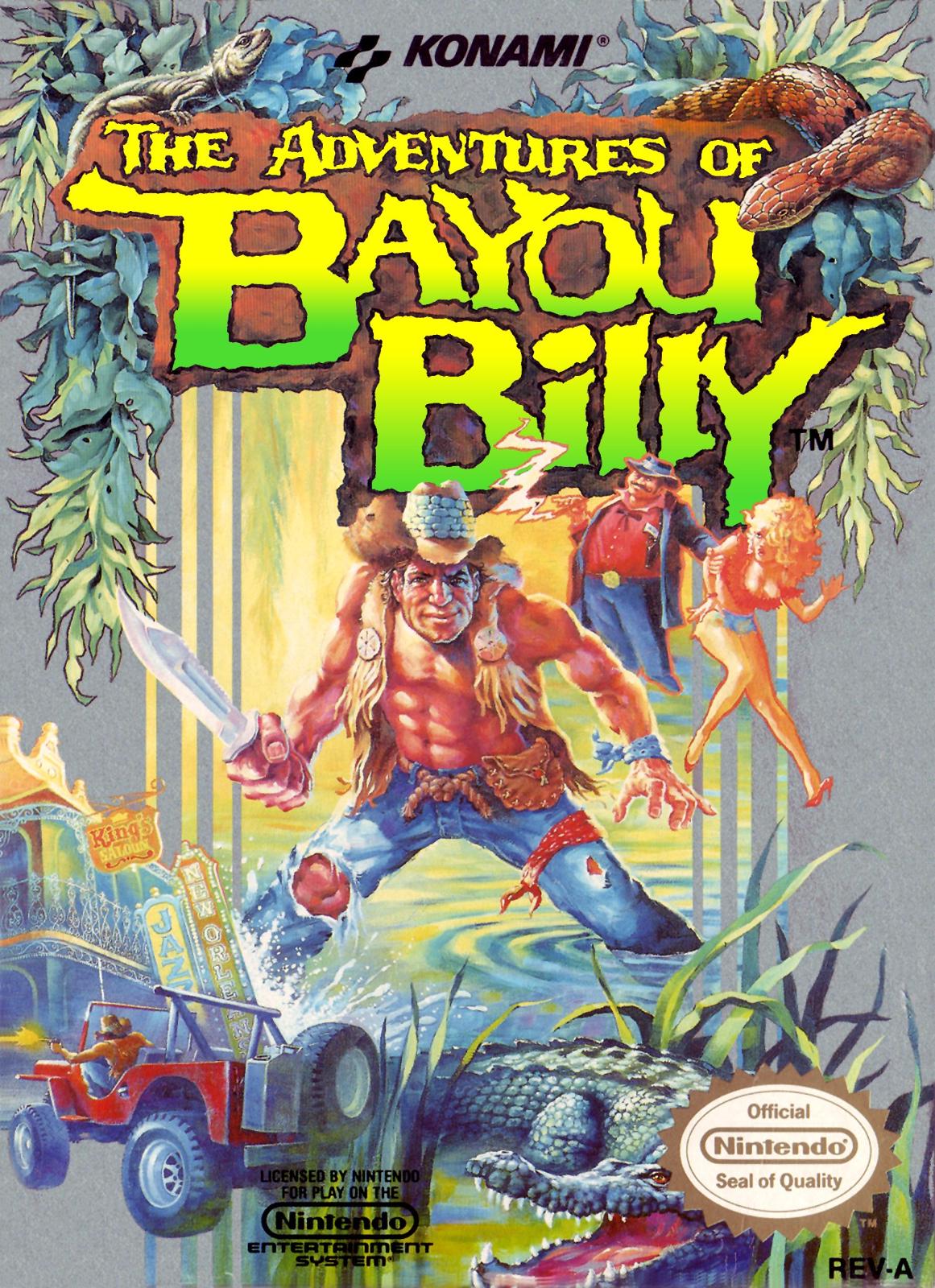 The Garage - Adventures of Bayou Billy - Video Game - NES
