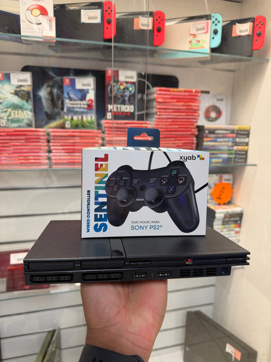 Playstation 2 Slim Console (3rd Party Controller) - Playstation 2
