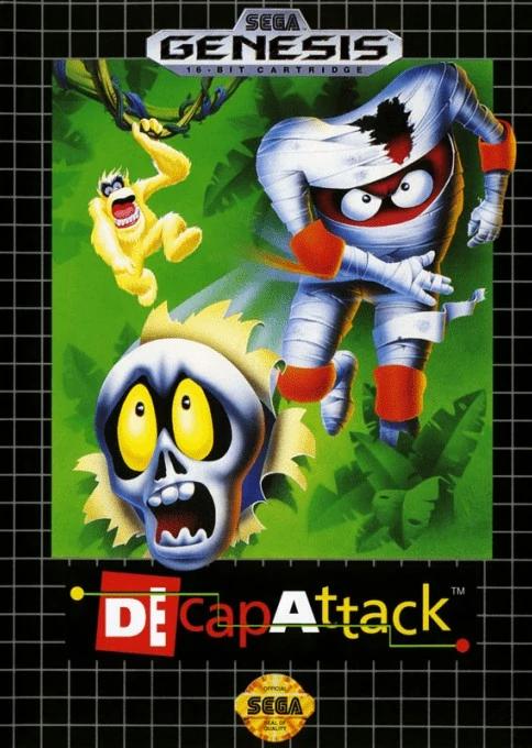 The Garage - Decap Attack - Video Game - Sega Genesis