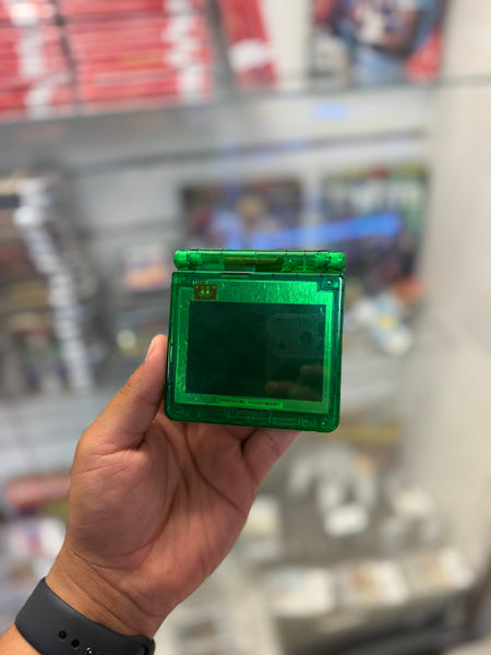 Gameboy Advance SP 101 Translucent Green (Reshell - GameBoy Advance