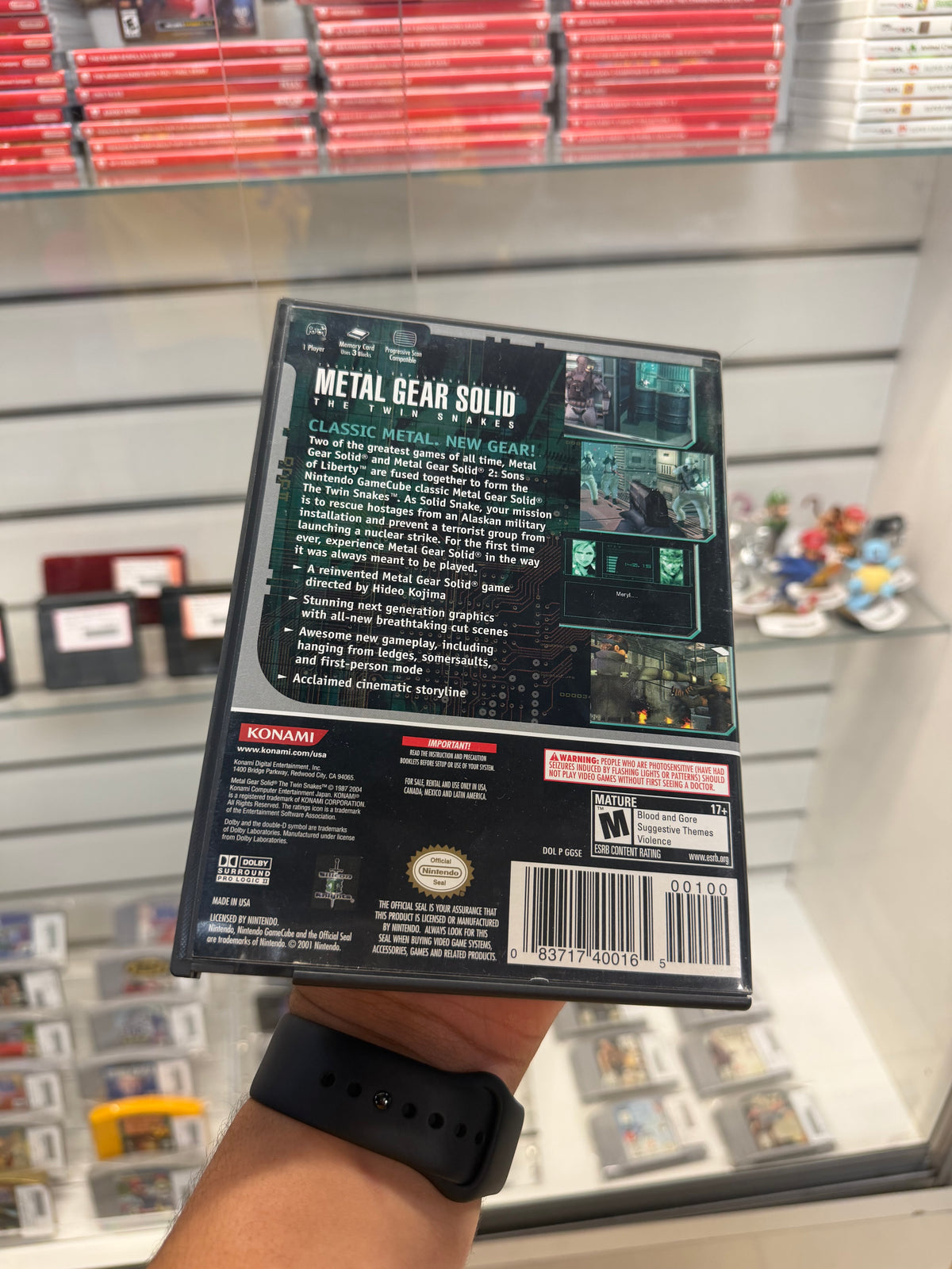 Metal Gear Solid The Twin Snakes - Gamecube