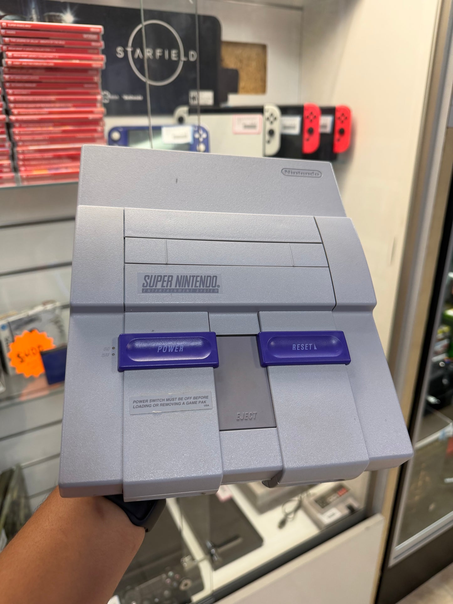 Super Nintendo System Includes 2 Controllers - Super Nintendo