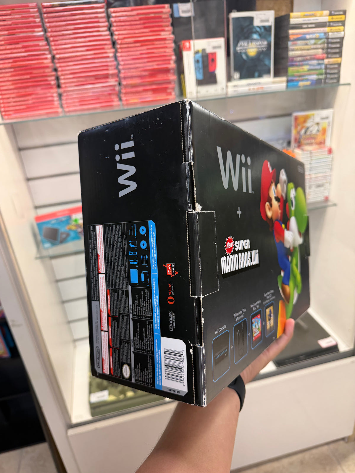 Nintendo Wii [New Super Mario Bros. Wii Bundle] (Complete) - Wii