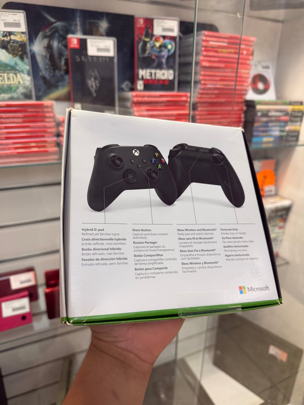 Xbox Series S/X Carbon Black Controller (Brand New) - Xbox Series X