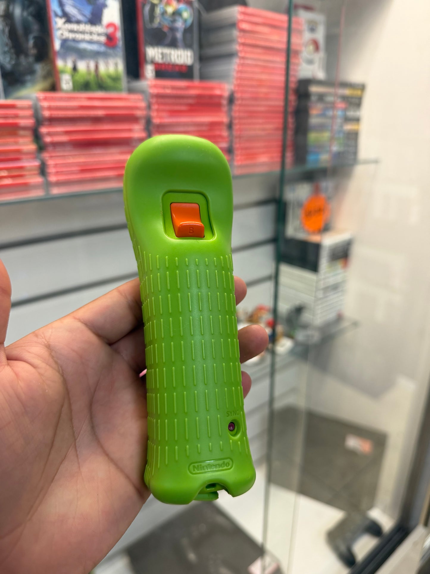 Yoshi Wii Motion Plus Remote - Wii