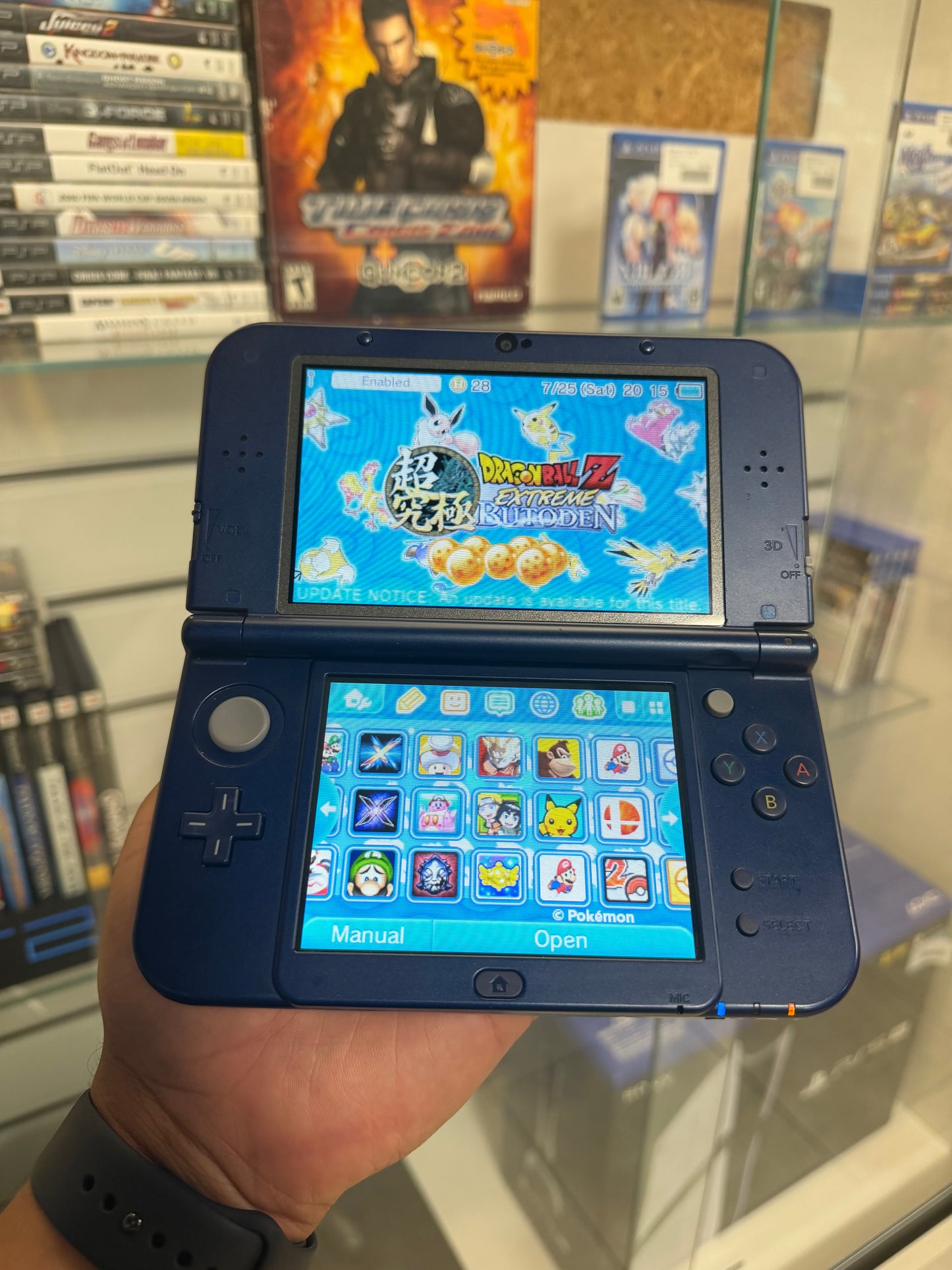 "New" Nintendo 3DS XL Galaxy Special Edition (Modded) - Nintendo 3DS