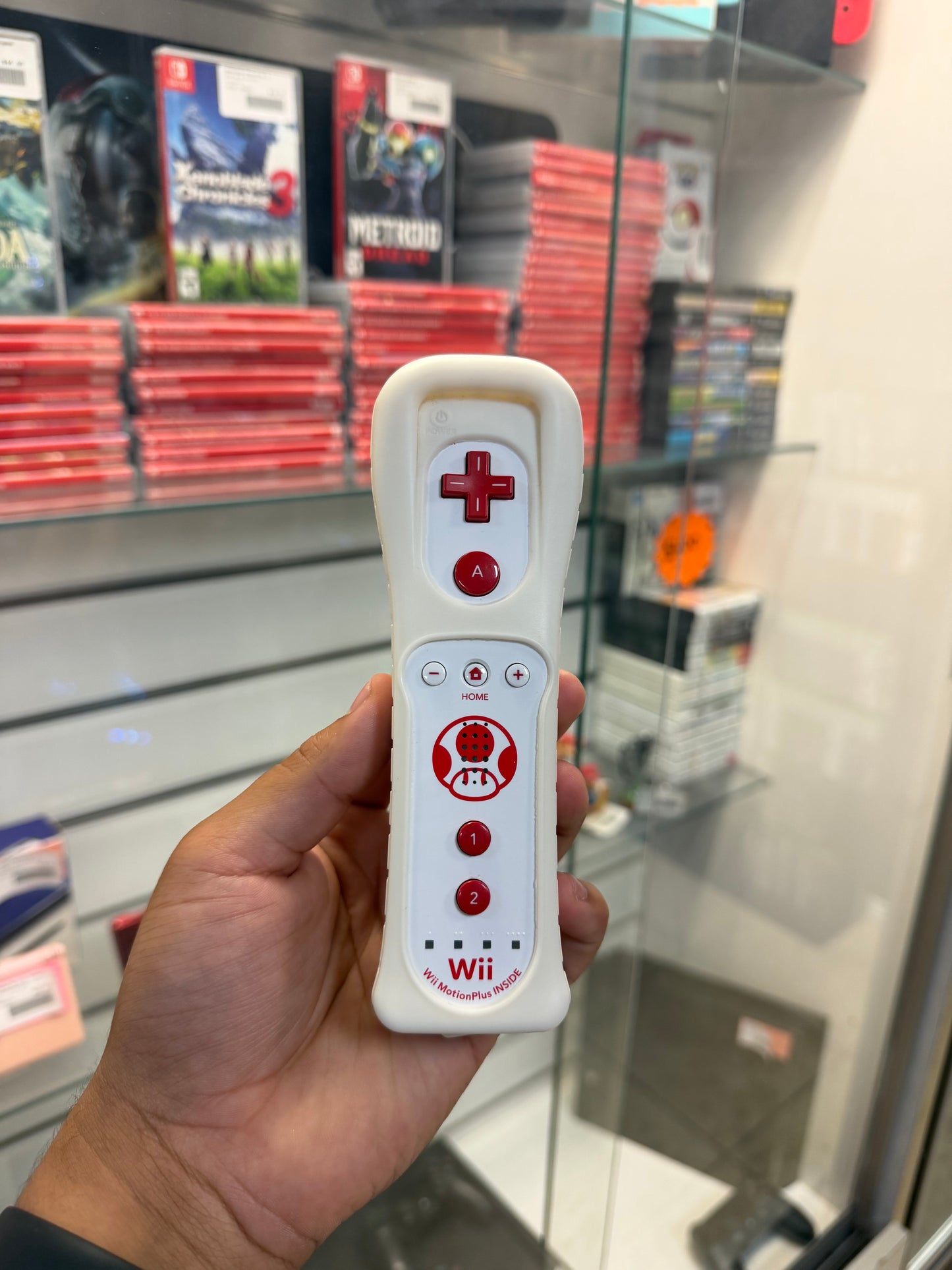 Toad Wii Motion Plus Remote - Wii