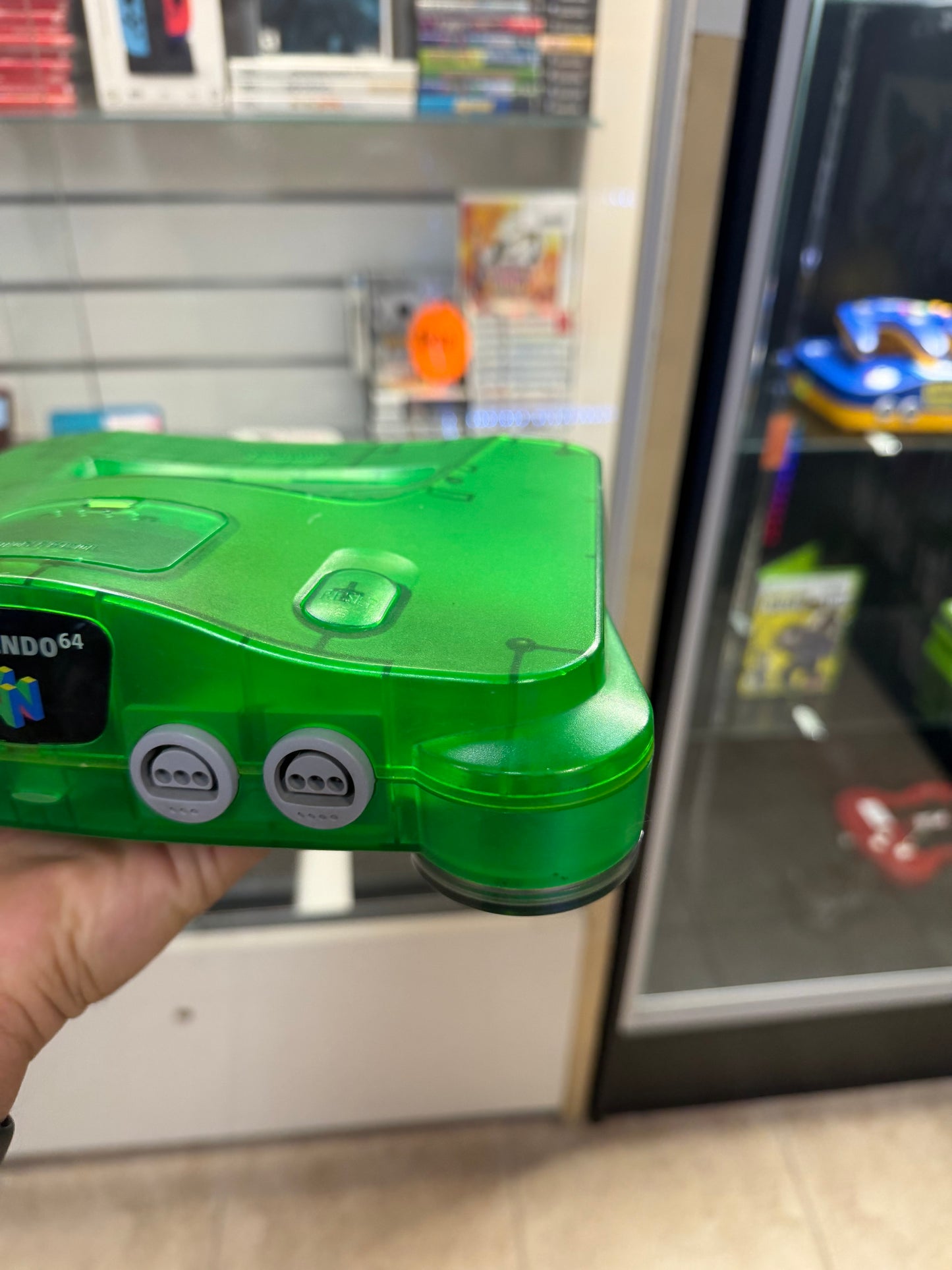 Jungle Green Funtastic Nintendo 64 (Cosmetic Wear) - Nintendo 64