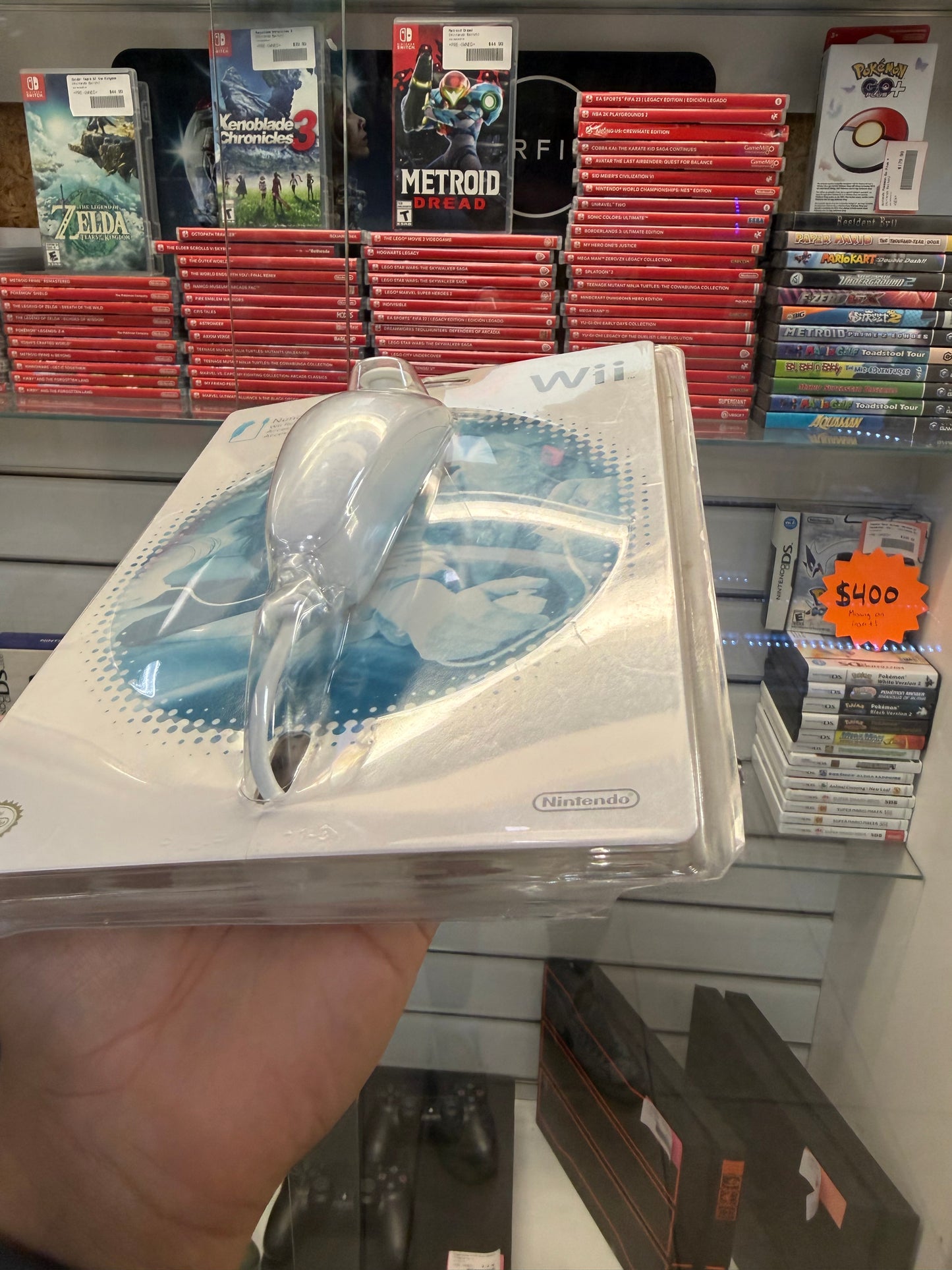 Nintendo Wii OEM Nunchuck (Brand New Sealed) - Wii