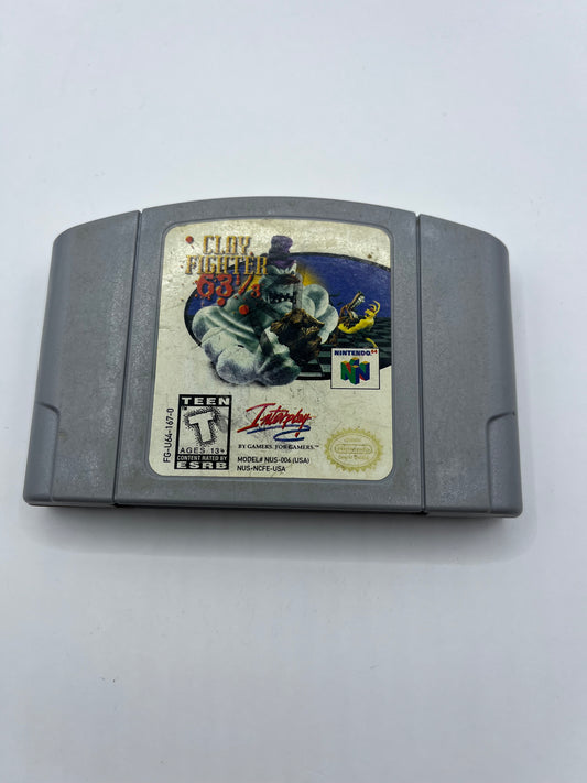 Clay Fighter 63 1/3 - Nintendo N64