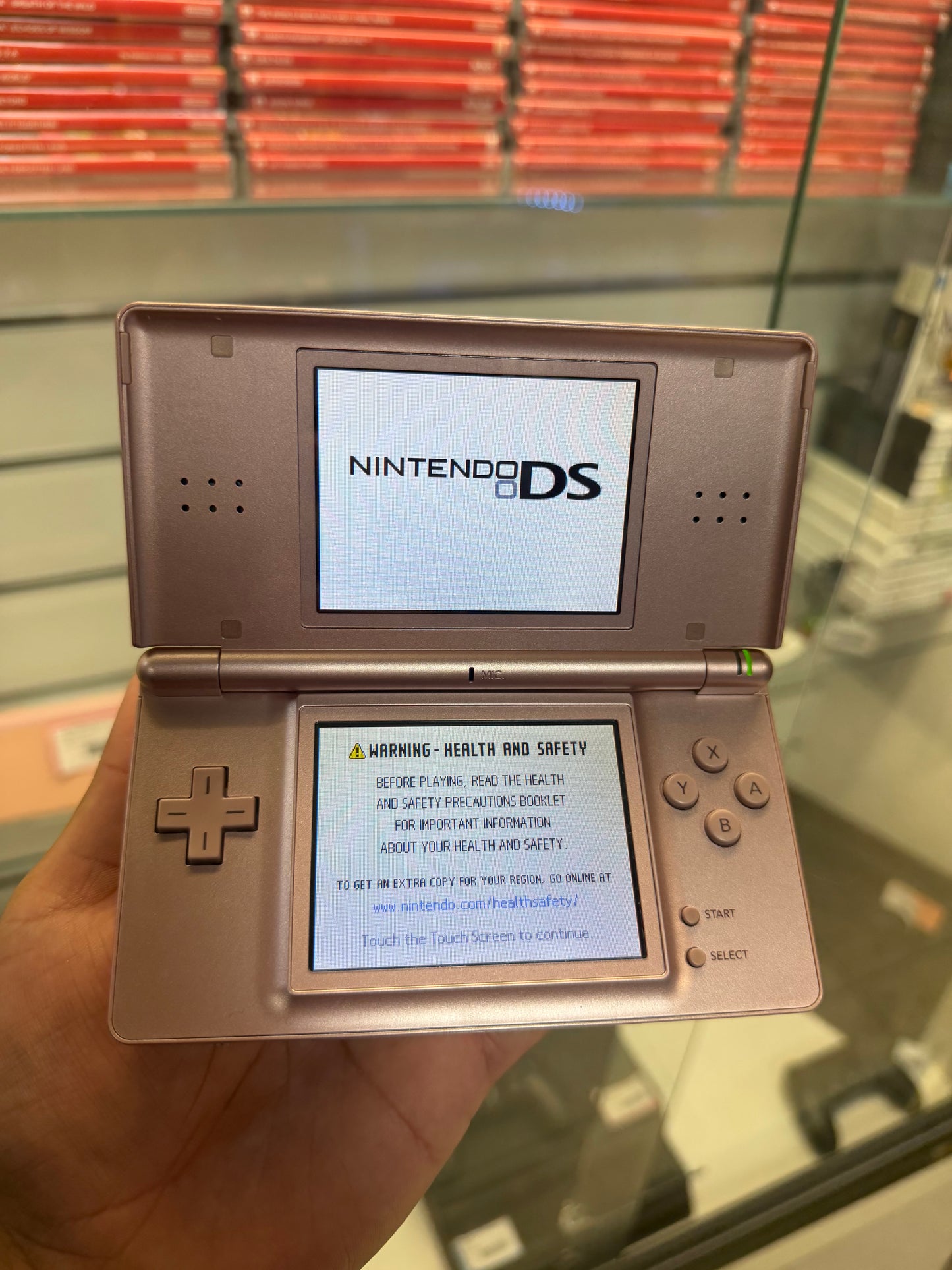 Nintendo Ds Lite Metallic Rose - Nintendo DS
