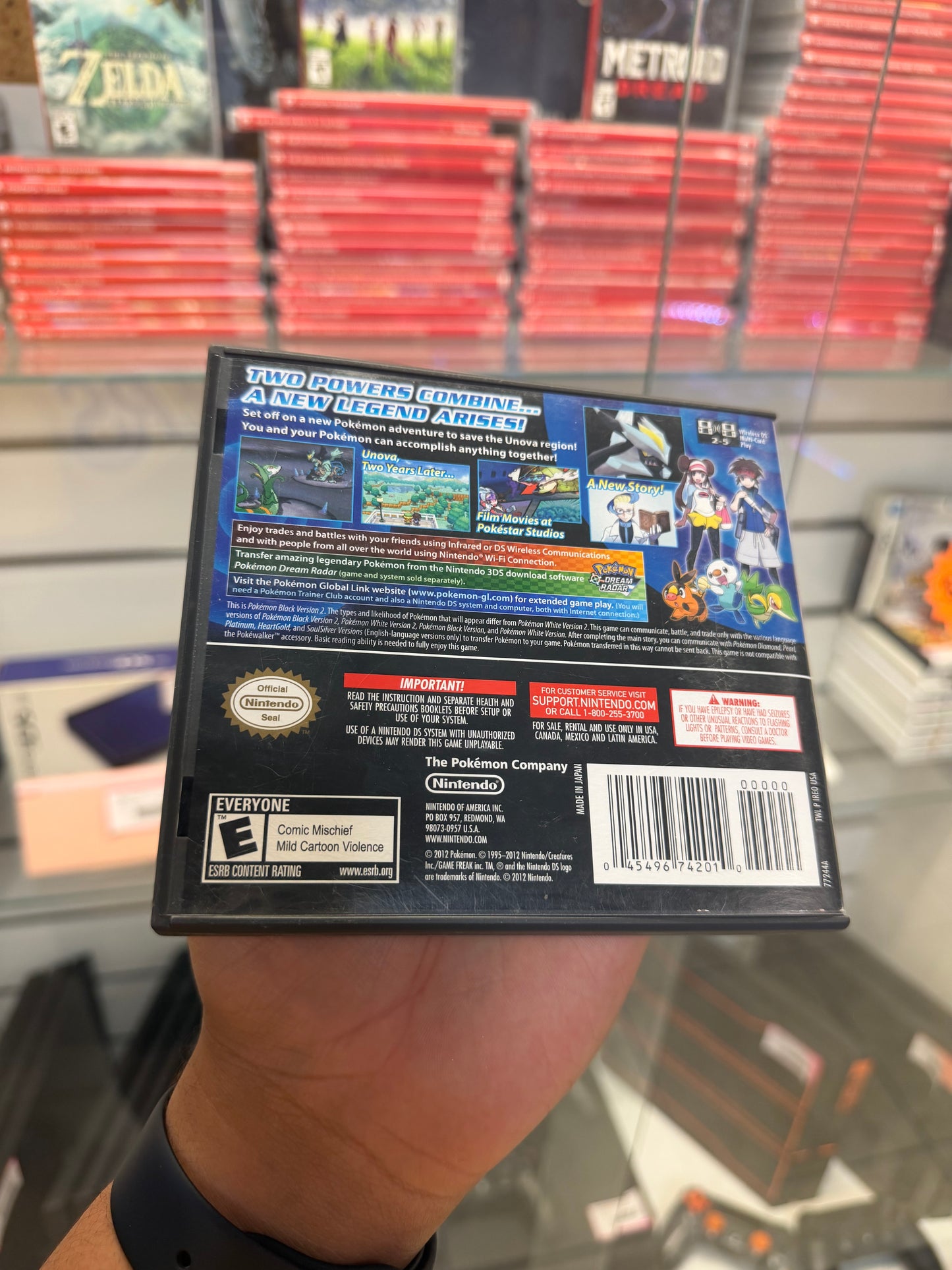 Pokemon Black 2 Version (CIB) - Nintendo DS
