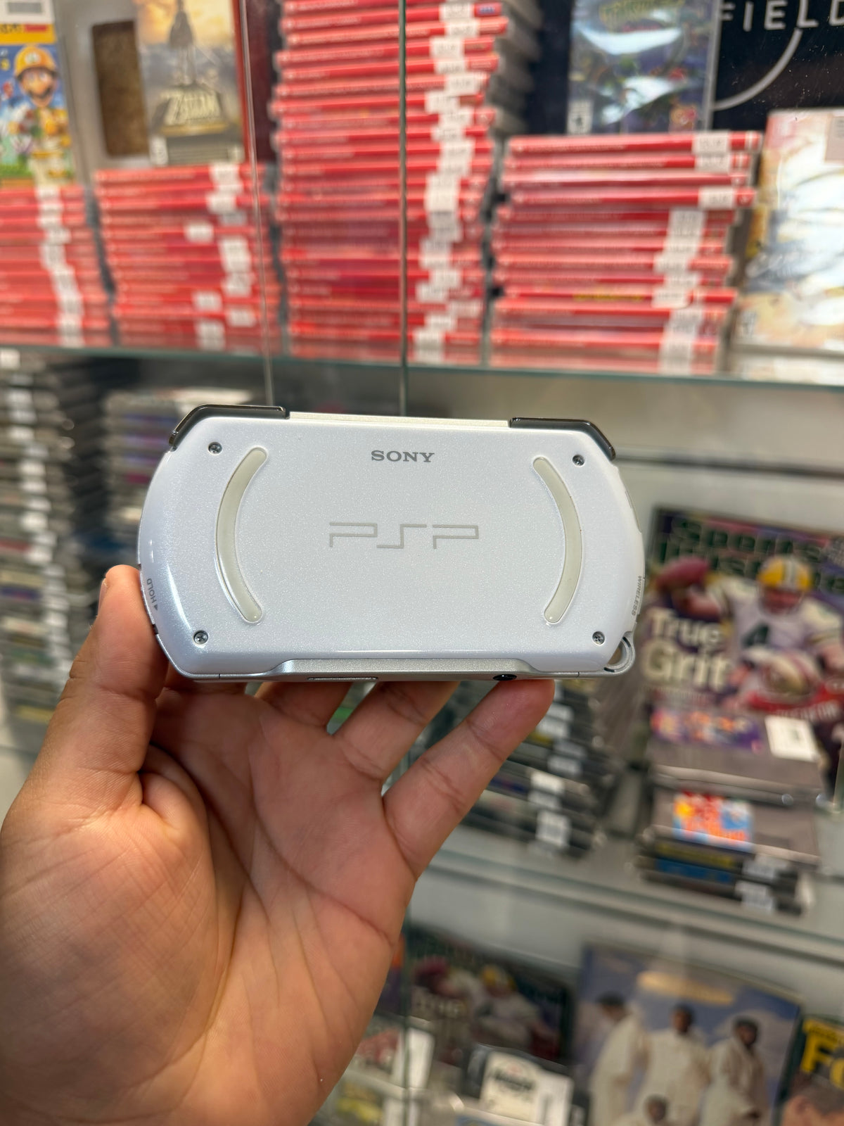 PSP Go Pearl White (Modded) - PSP