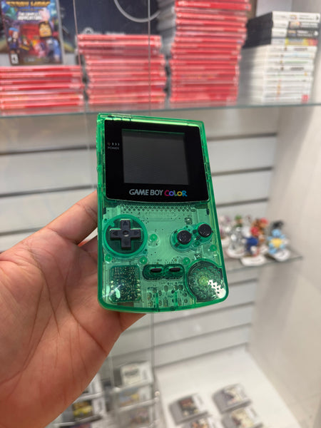 Gameboy Color Translucent Green (Reshell) - GameBoy Color