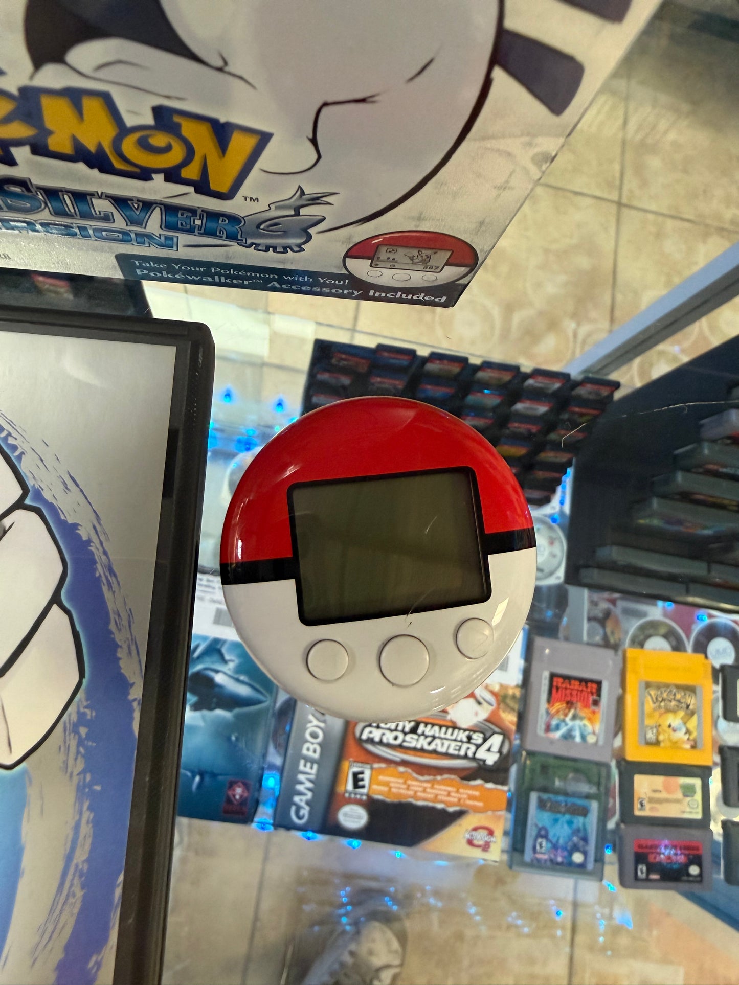 Pokemon Soul Silver Version W/ Pokewalker (Missing Cardboard Insert) - Nintendo DS