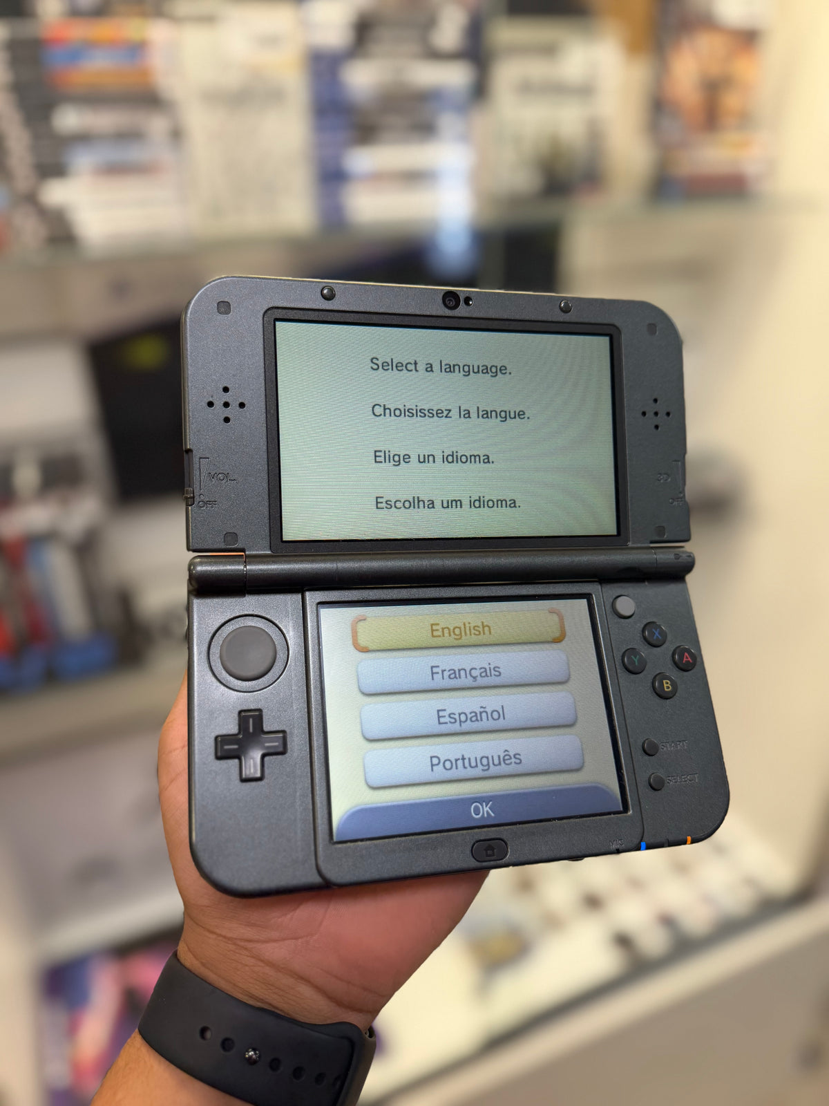 New Nintendo 3DS XL Black - Nintendo 3DS