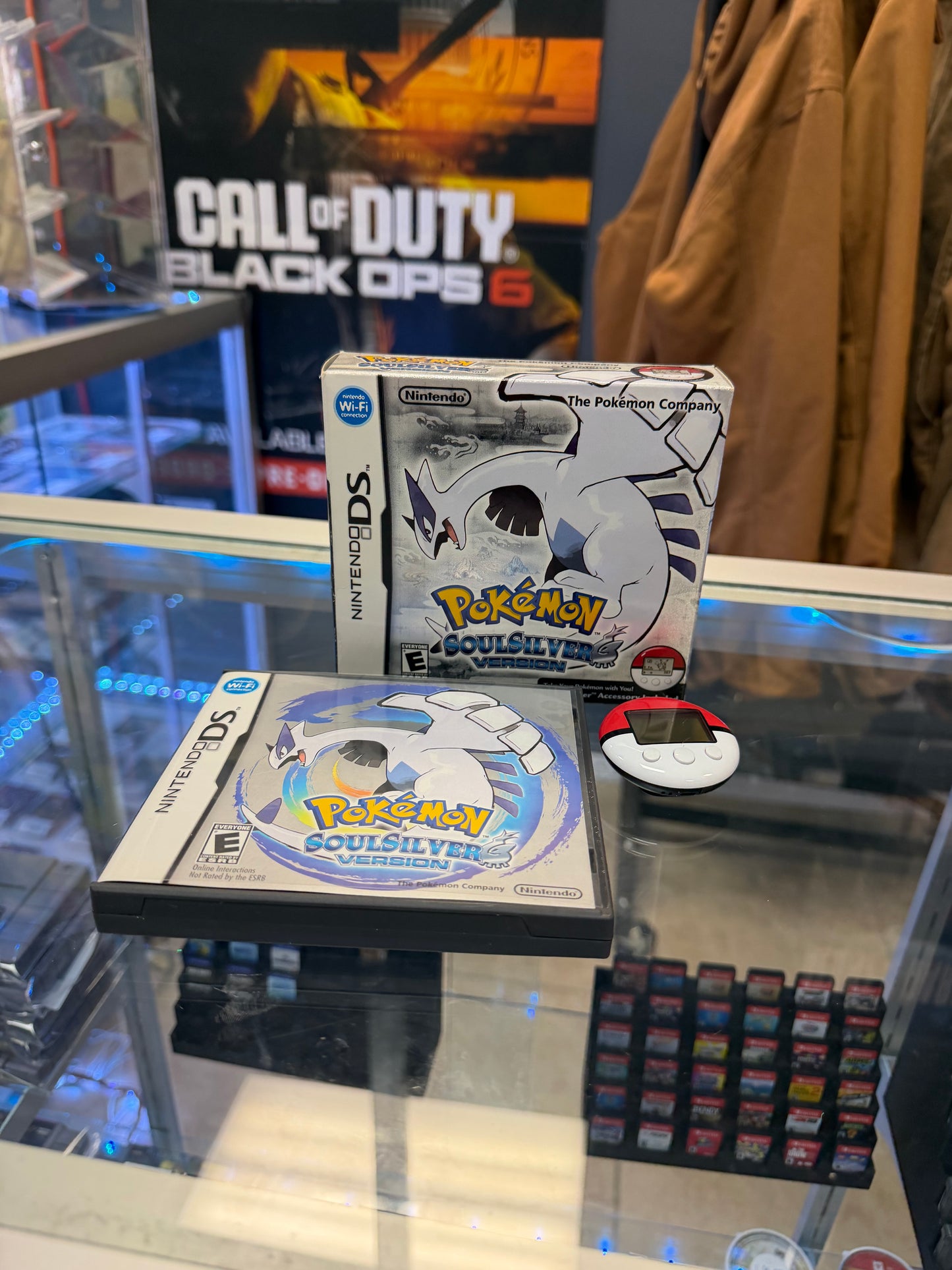 Pokemon Soul Silver Version W/ Pokewalker (Missing Cardboard Insert) - Nintendo DS