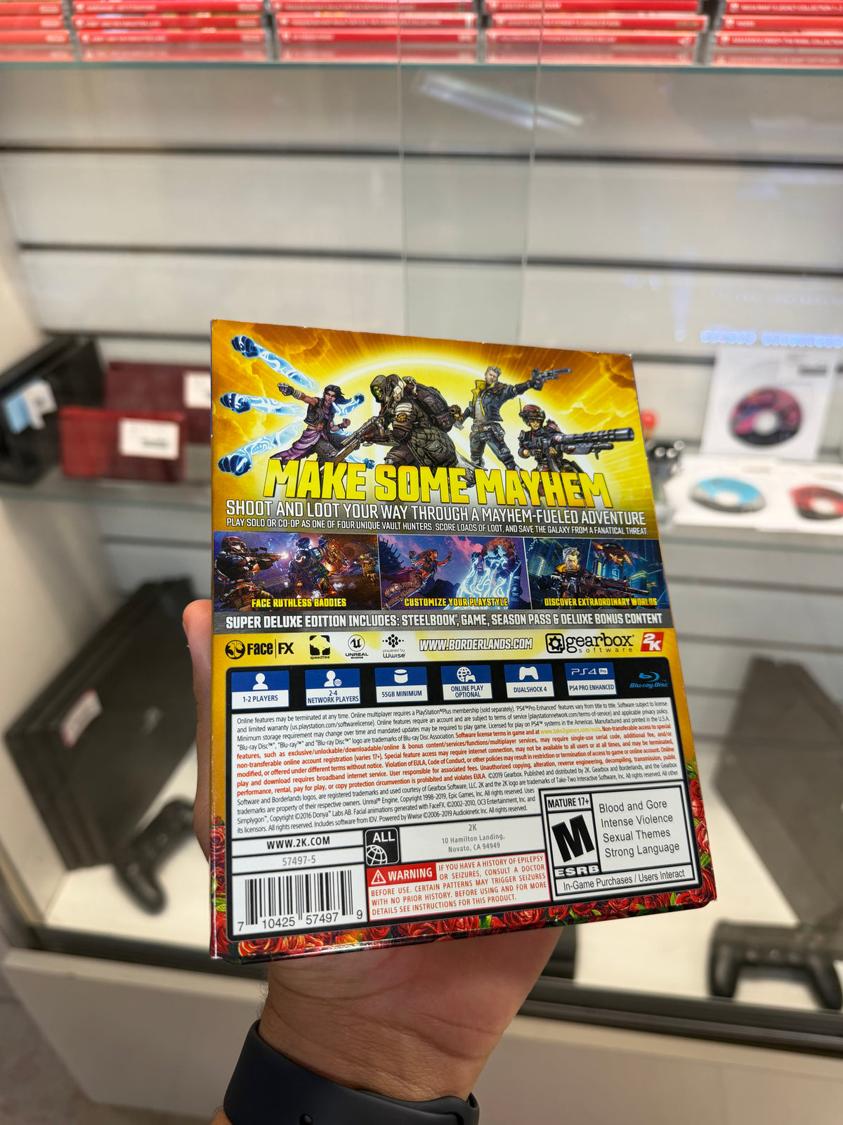 Super Deluxe Edition Borderlands 3 (Complete) - Playstation 4