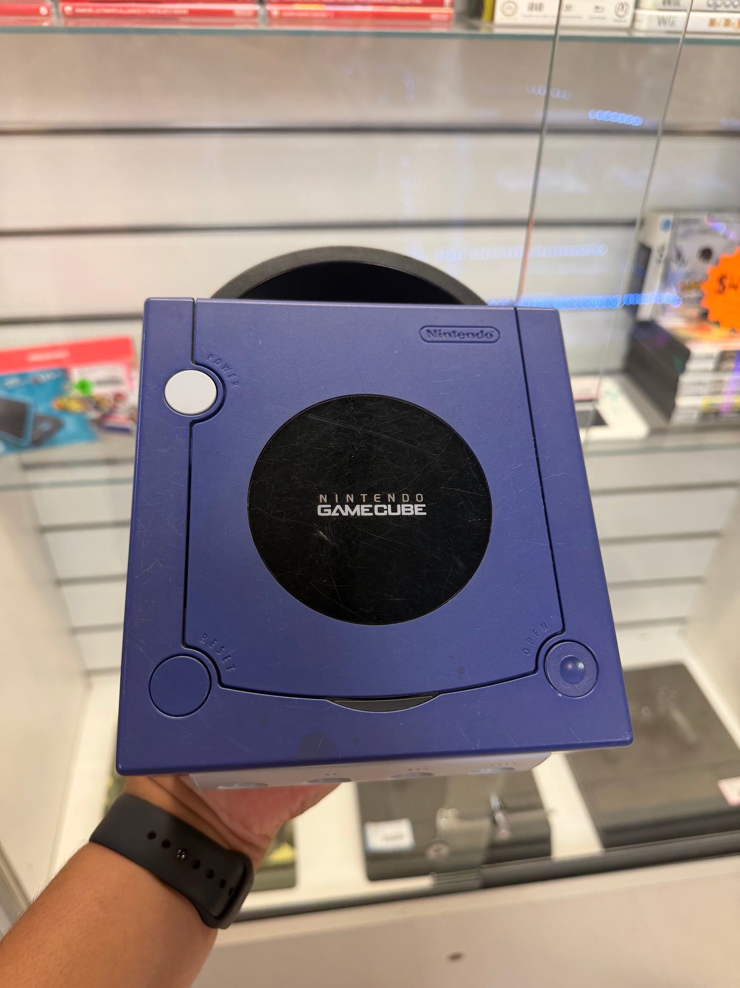 Nintendo Gamecube Indigo System (Cosmetic Wear) - Gamecube
