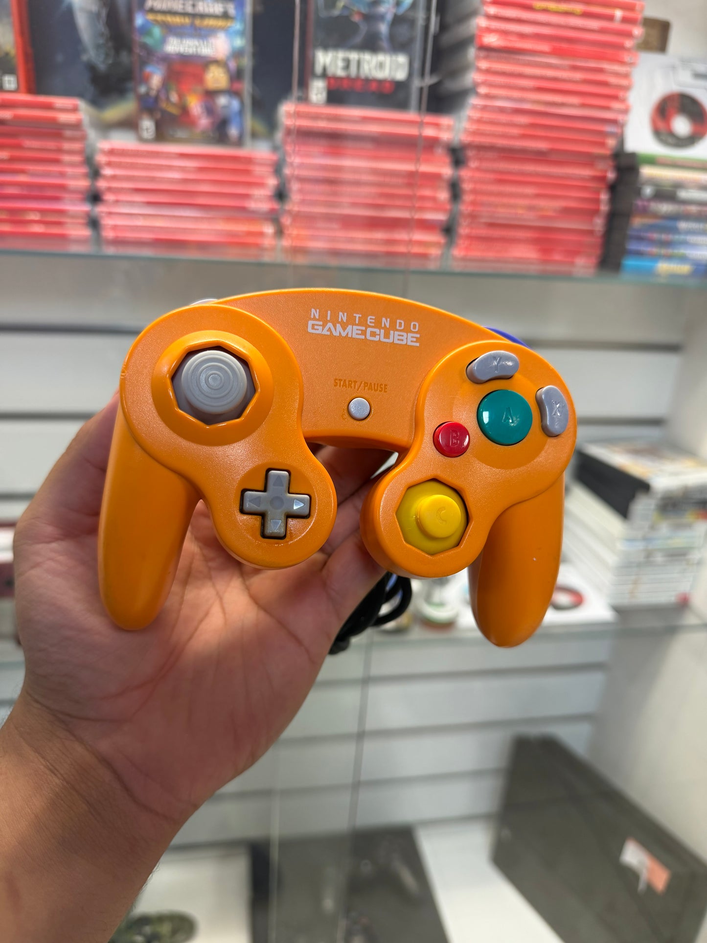 Orange Controller For Gamecube - Gamecube