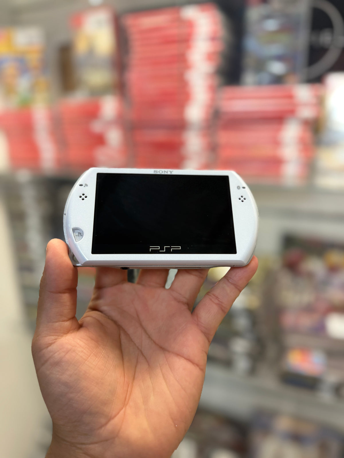 PSP Go Pearl White (Modded) - PSP