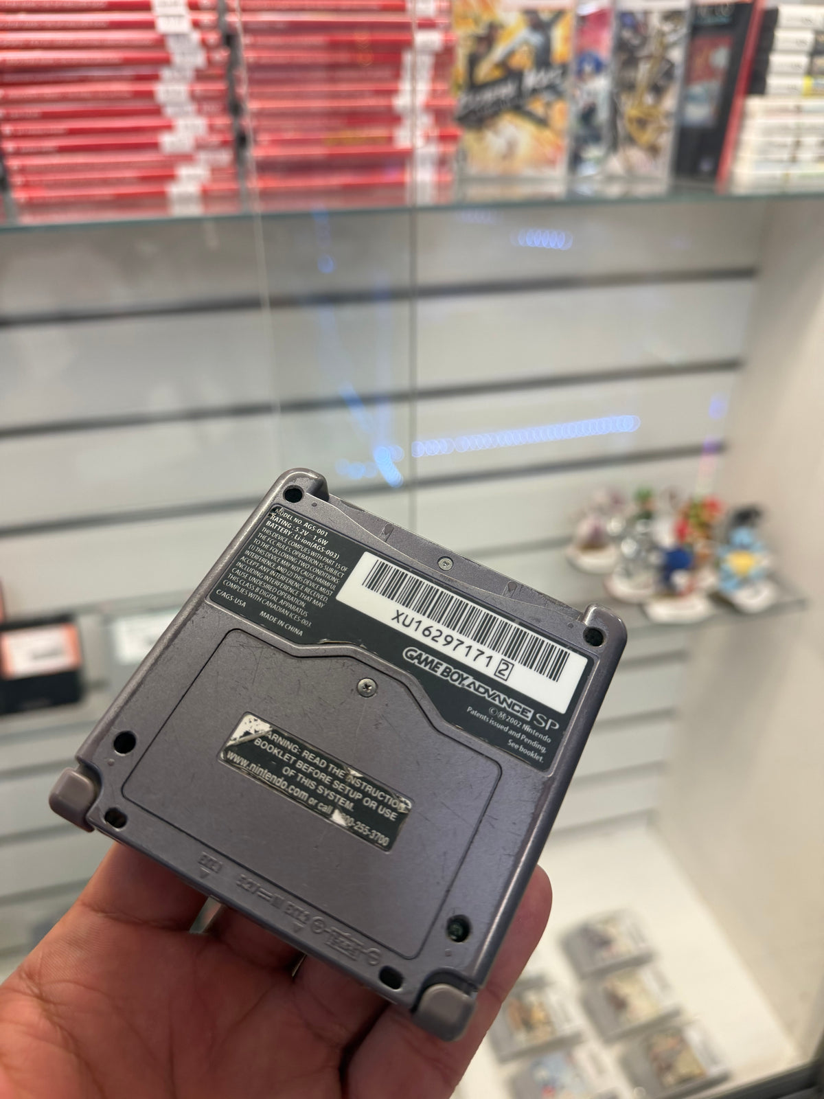 Gameboy Advance SP 001 NES Edition (OEM SHELL) - GameBoy Advance