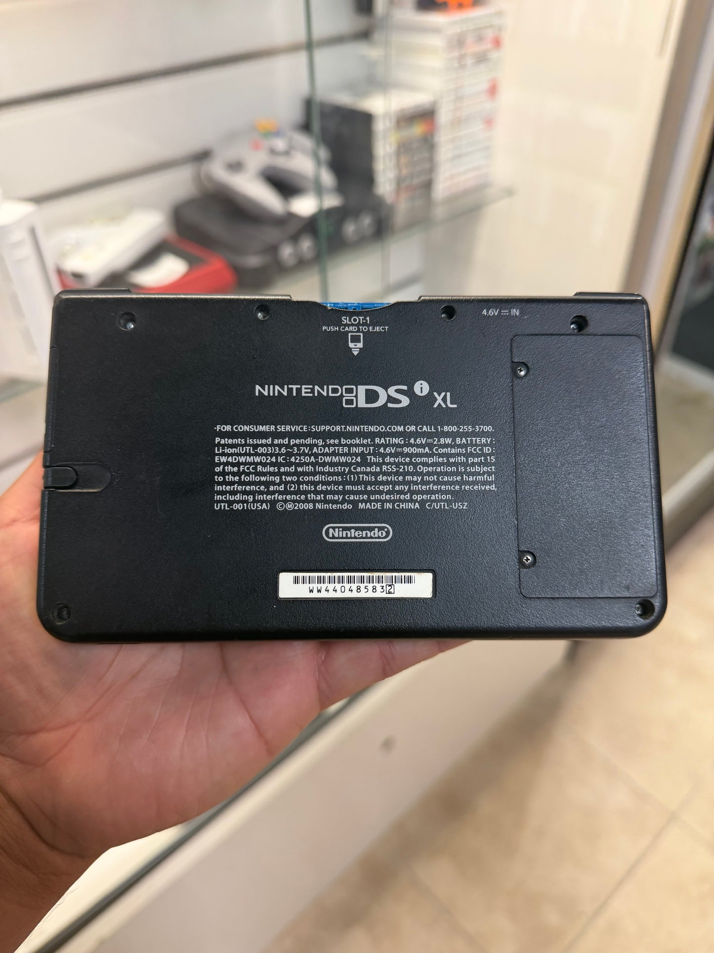 Nintendo DSi XL Midnight Blue (Modded) - Nintendo DS