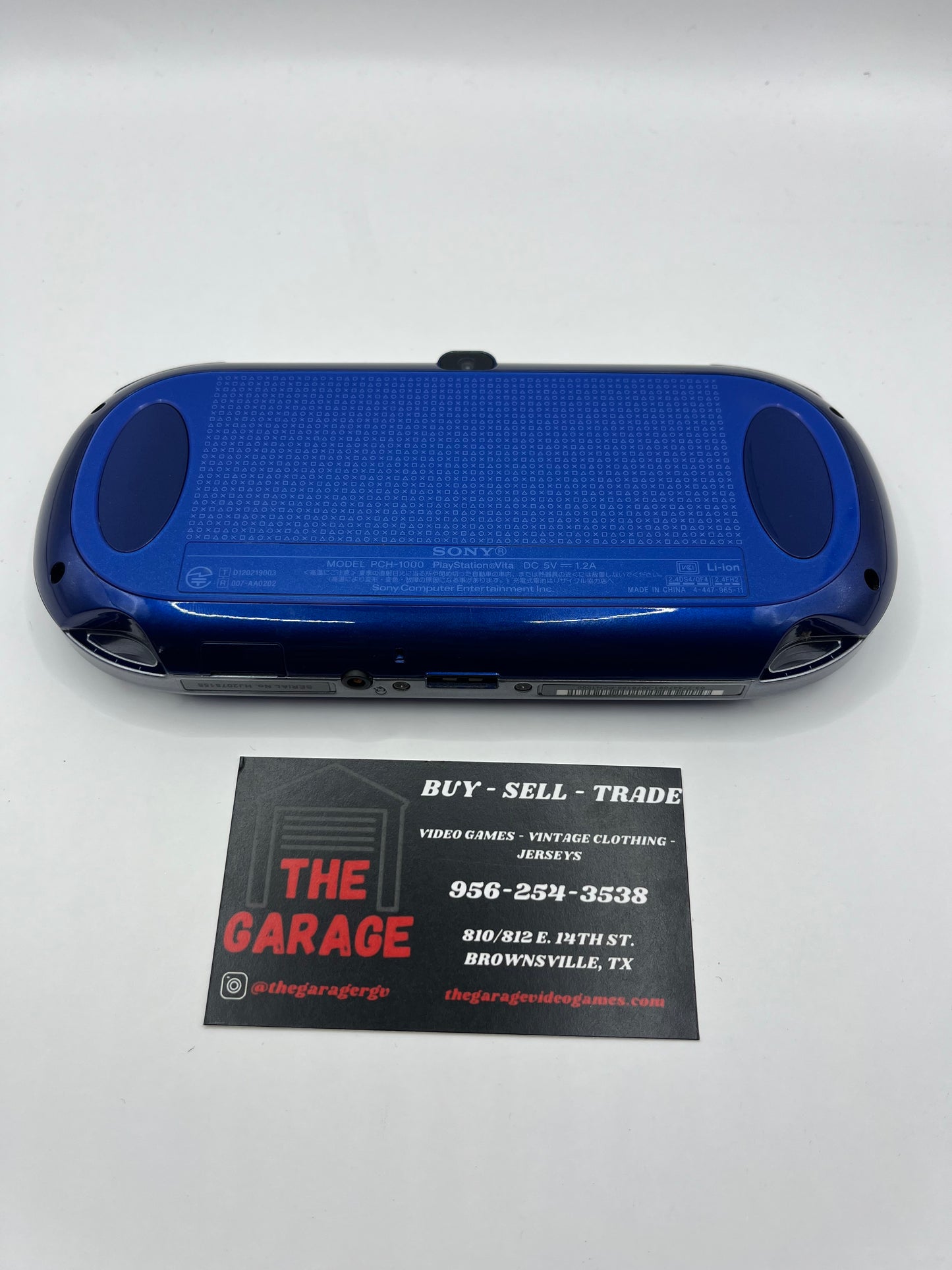 Sony Playstation PS Vita Blue Sapphire 1000 Model