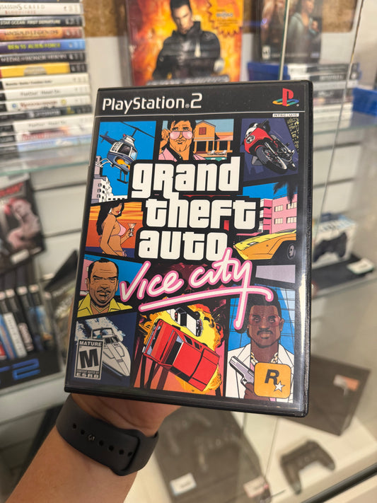 Grand Theft Auto Vice City (W/ Poster) - Playstation 2
