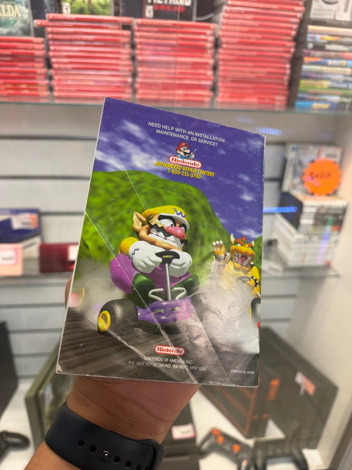 Mario Kart 64 Manual Only - Nintendo 64