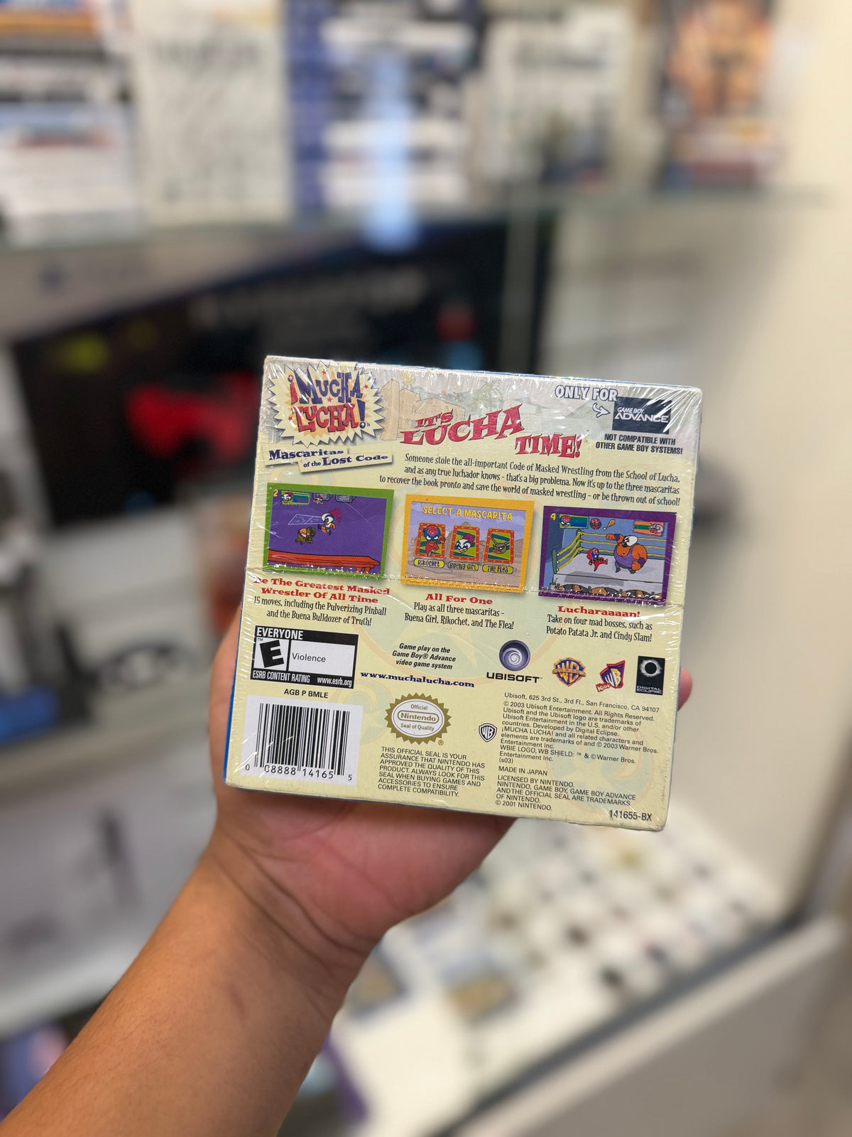 Mucha Lucha: Mascaritas of the Lost Code (Sealed) - GameBoy Advance