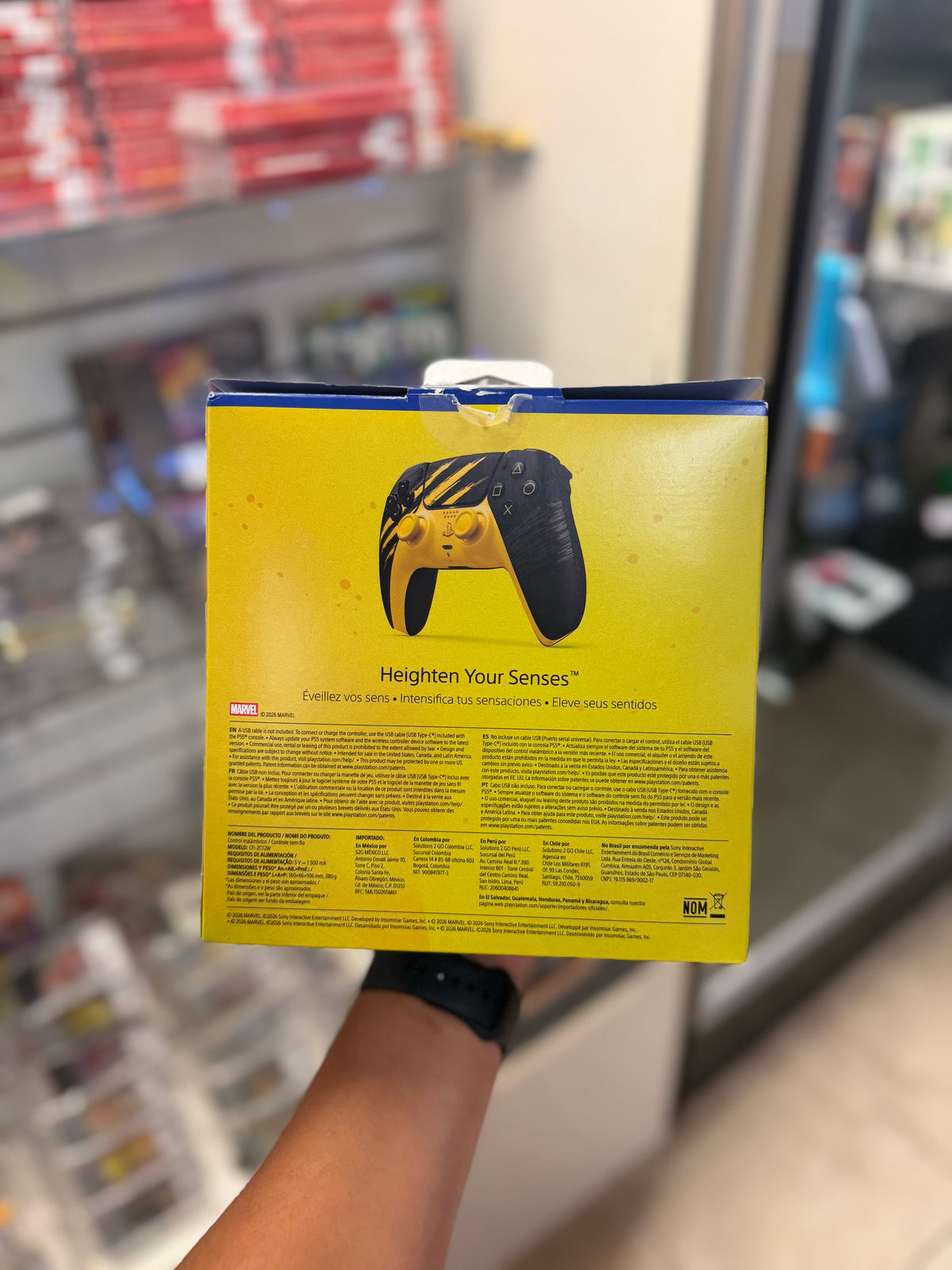 DualSense Wireless Controller [Marvel's Wolverine Battle Yellow Limited Edition] - Playstation 5
