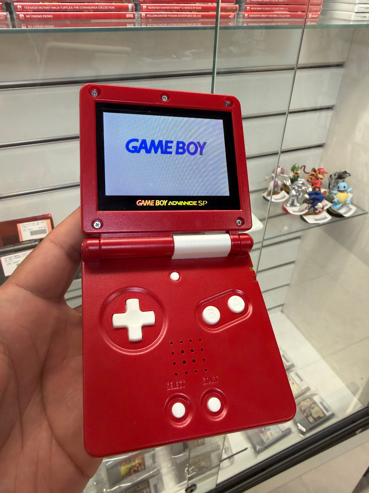 Gameboy Advance Sp Pokeball 101 (Reshell) - GameBoy Advance