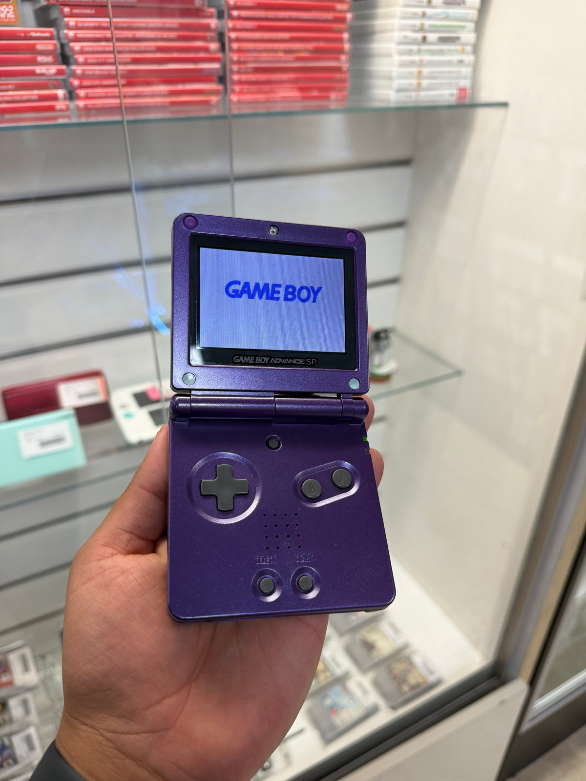Nintendo Gameboy Advance SP Purple (101) - GameBoy Advance