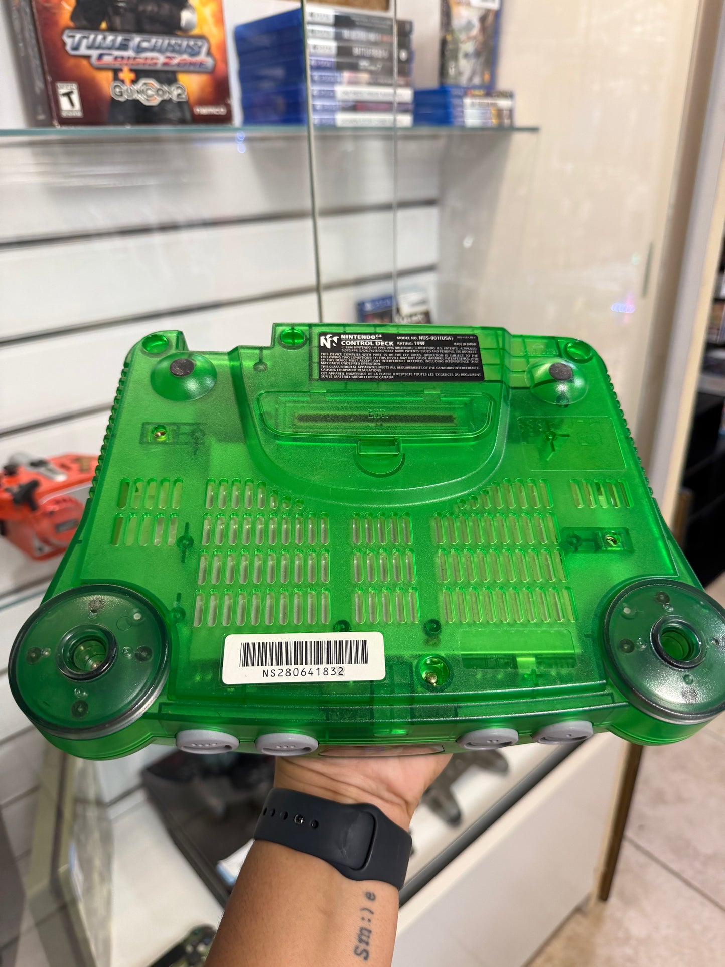 Funtastic Jungle Green N64 System - Nintendo 64