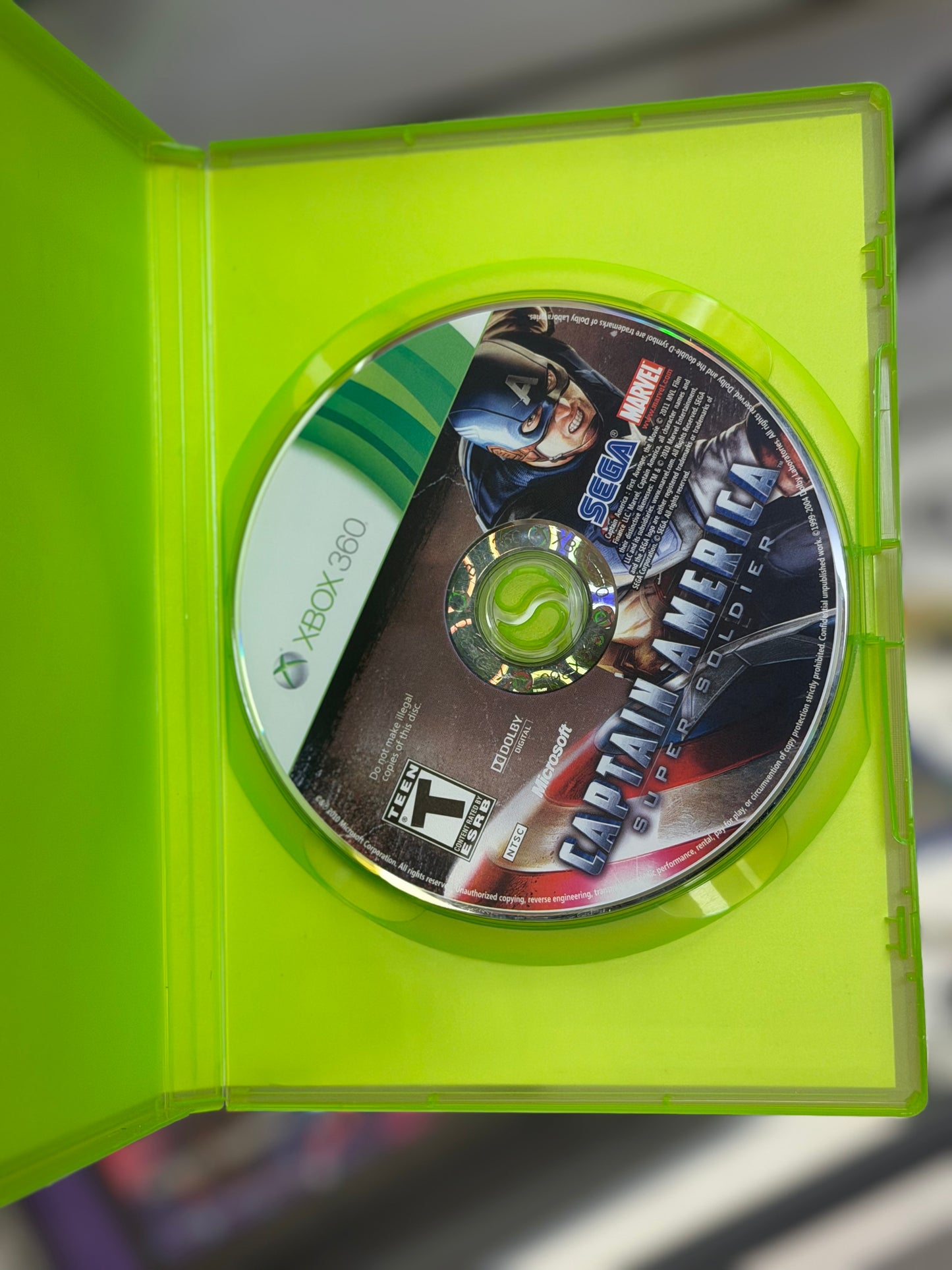 Captain America: Super Soldier (No Manual) - Xbox 360